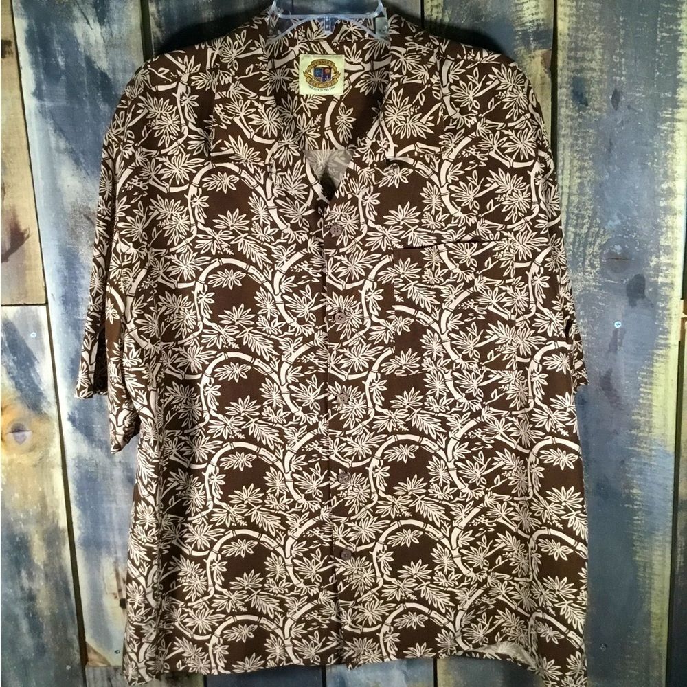 Pussers West Indies Hawaiian beach shirt men’s L